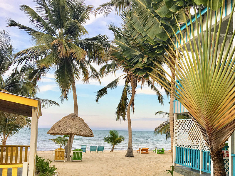 Placencia, Belice Complejos turísticos en la playa Itz'ana Resort